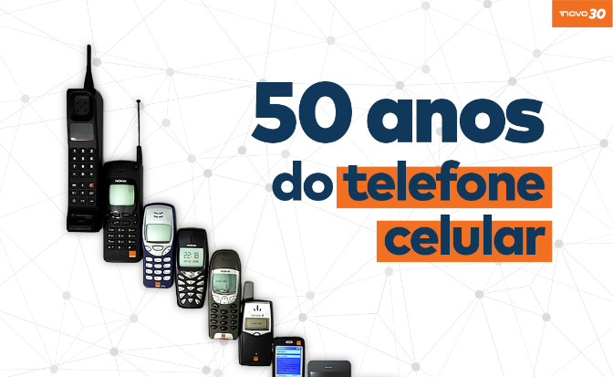 50 anos do telefone celular: como o livre mercado permite que você tenha um no bolso