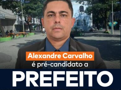 Alexandre Carvalho tem como principais compromissos a segurança pública e a educação