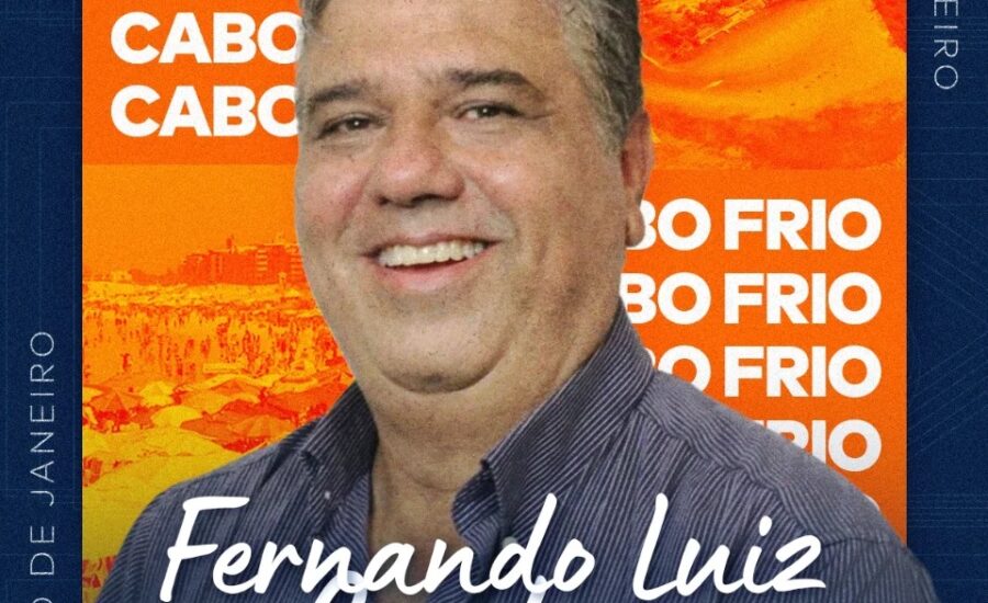 Fernando Luiz Cardoso tem como meta principal o desenvolvimento sustentável de Cabo Frio
