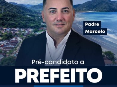 Padre Marcelo de Ubatuba em São Paulo é pré-candidato a Prefeito