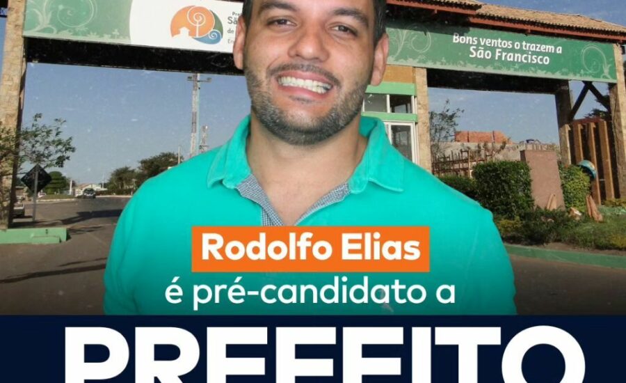 Rodolfo Elias possui formação em gestão pública e está comprometido com a ideia de uma gestão justa e eficiente