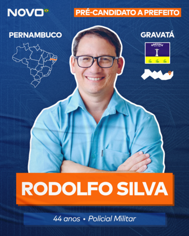 Rodolfo Silva é o pré-candidato a Prefeito de Gravatá em Pernambuco