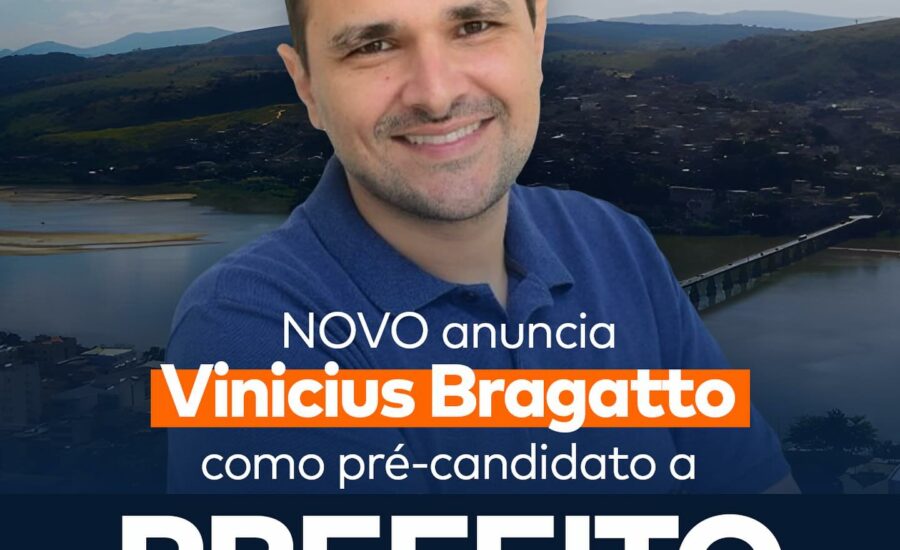 Vinicius Bragatto possui uma vasta bagagem como gestor na iniciativa privada e busca replicar esse sucesso no setor público