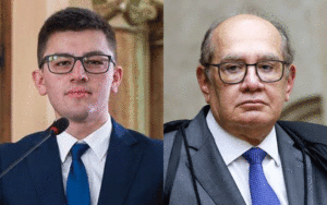 Guilherme Kilter entrou com uma ação contra o conflito de interesse entre Gilmar Mendes e a CBF (créditos: reprodução).