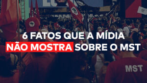 O que é o MST: um movimento terrorista que busca desestabilizar o Brasil para implantar uma ditadura socialista no país.