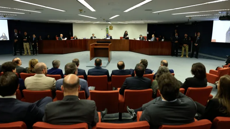 O NOVO entrou com uma representação no STF para garantir cobertura da imprensa do julgamento sobre a suposta tentativa de golpe (créditos: Rosinei Coutinho/STF).