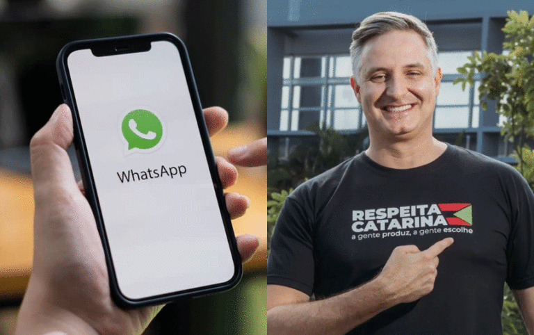 Matheus Cadorin apresentou um projeto para permitir contatos de emergência policial pelo Whatsapp (créditos: reprodução).