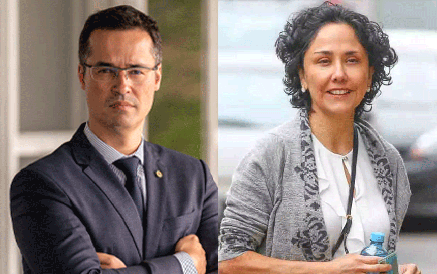 A ex-primeira-dama do Peru fugiu para o Brasil, com o apoio do governo Lula, seu aliado histórico, depois de ser condenada por corrupção pela justiça peruana, e Deltan Dallagnol pede que ela seja investigada aqui também (créditos: reprodução).
