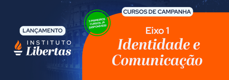 O Instituto Libertas lançou recentemente os três primeiros cursos de Campanha, uma capacitação inovadora destinada a quem busca concorrer em eleições com planejamento, autenticidade e preparação (créditos: reprodução).