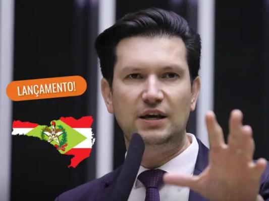 Gilson Marques é oficialmente pré-candidato a senador por Santa Catarina (créditos: reprodução).