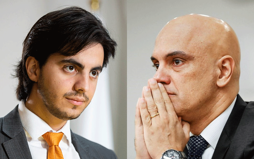 O vereador curitibano Rodrigo Marcial criou, juntamente com outras figuras da direita, o Dossiê Moraes: que busca registrar todos os desmandos do ministro do STF (créditos: reprodução).