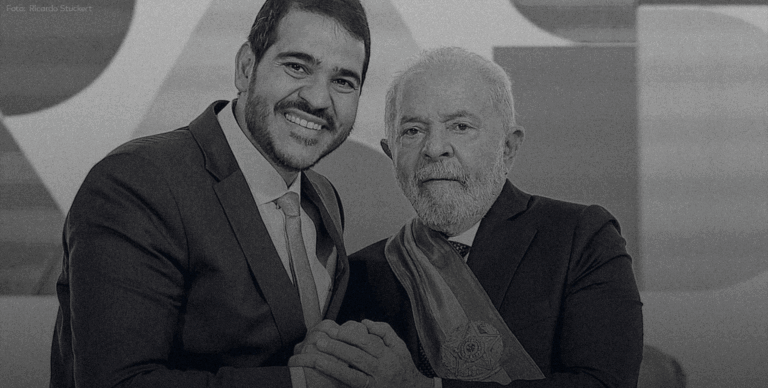 Lula e Jorge Messias, a indicação do presidente para o STF.